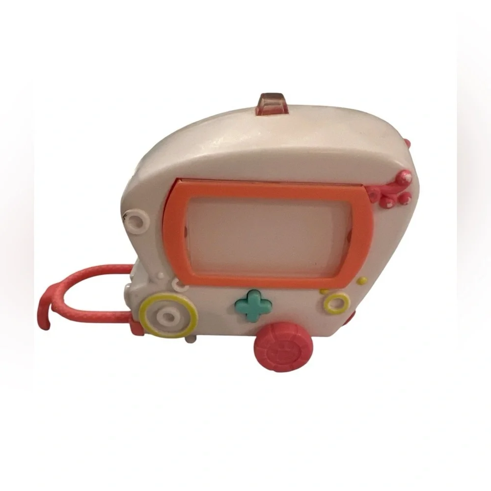 LPS Littlest Pet Shop Rescue Tails Ambulance Cart TESTED 2009 Hasbro